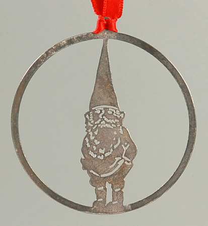 Gnome-Christmas Ornament Deep Pockets - With Box