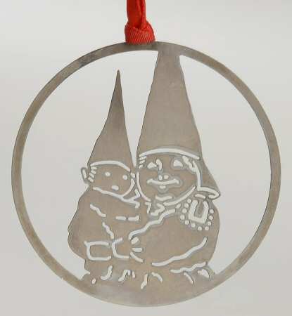 Gnome-Christmas Ornament Mother & Child - Boxed