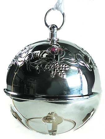 Sleigh Bell-Annual 2000-Canldles & Holly - With Box