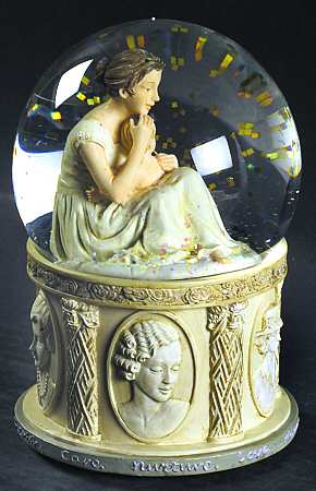 Three Jays Musical Waterglobe Circle Of Life - Boxed