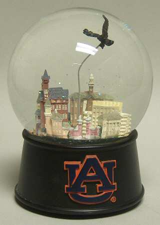 College Campus Snowglobe Auburn University - Boxed