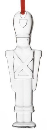 Tiffany & Co Crystal Ornament Toy Soldier - Boxed