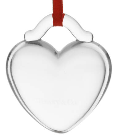 Tiffany & Co Crystal Ornament Heart - Boxed