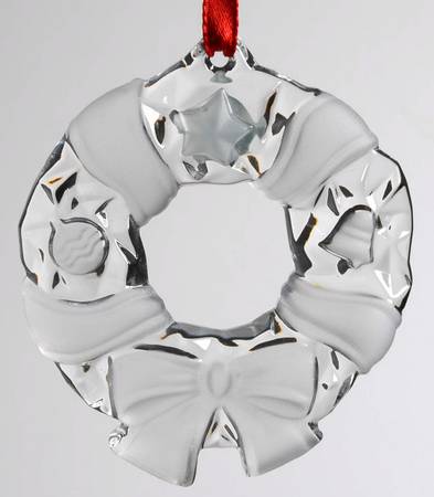 Tiffany & Co Crystal Ornament Wreath - Boxed