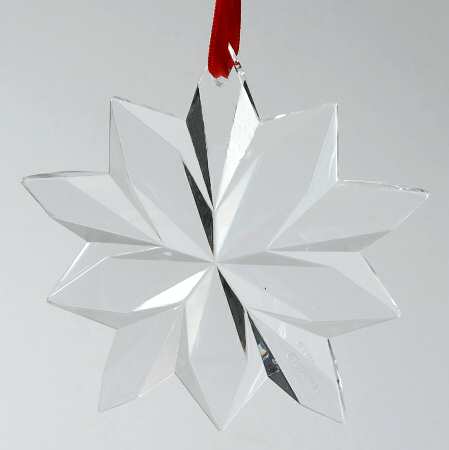 Tiffany & Co Crystal Ornament Snowflake - Boxed