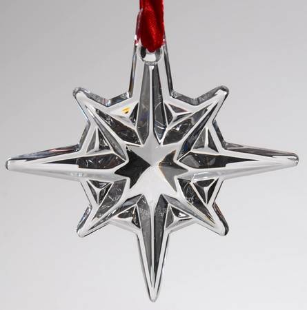 Tiffany & Co Crystal Ornament Star - Boxed