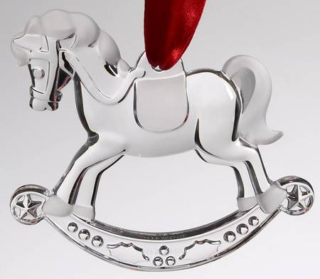 Tiffany & Co Crystal Ornament Rocking Horse - Boxed