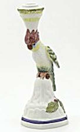Tiffany & Co China Giftware Cockatoo Candlestick-Single - Boxed