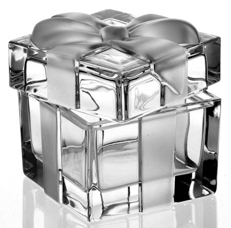 Tiffany & Co Crystal Giftware Gift Bow Box With Lid - No Box