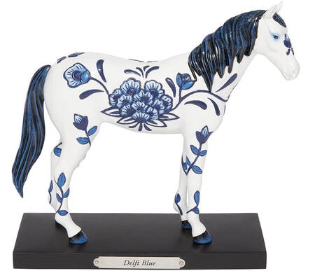 Trail of Painted Ponies Delft Blue - Boxed