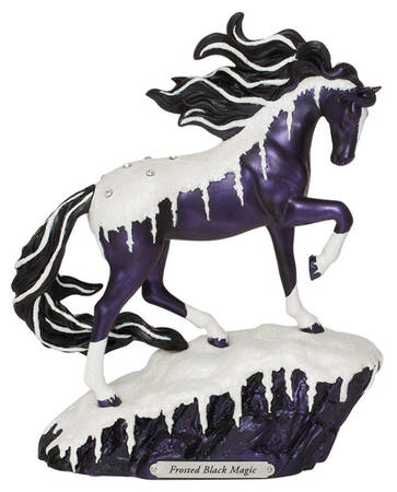 Trail of Painted Ponies Frosted Black Magic - With Box