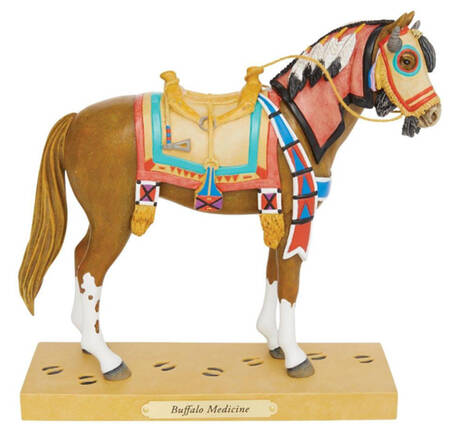 Trail of Painted Ponies Buffalo Medicine - Boxed