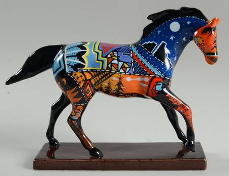 Trail of Painted Ponies Grandfather's Journey - Boxed