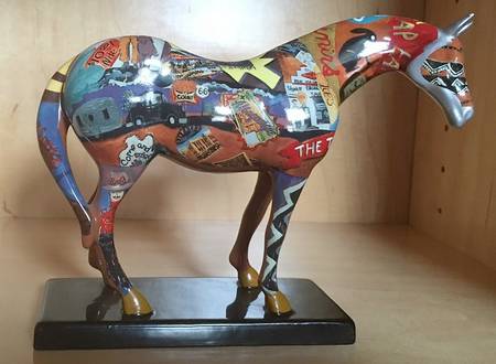 Trail of Painted Ponies Route 66 Horse - Boxed