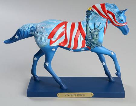 Trail of Painted Ponies Freedom Reigns - Boxed