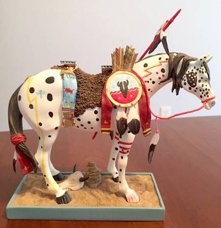 Trail of Painted Ponies War Pony - Boxed