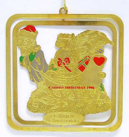 North Carolina Easter Seals Ornament Cairn Christmas 1996 - Boxed