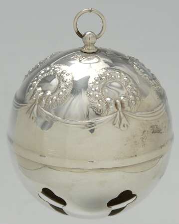 Sleigh Bell-Silverplate Ornament 1981 - Boxed