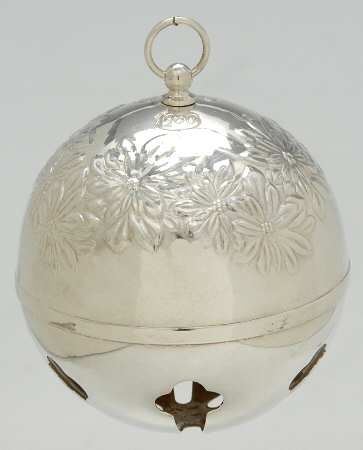 Sleigh Bell-Silverplate Ornament 1980 - Boxed