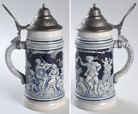 Thewalt Steins Cobalt-Music And Dancing - No Box