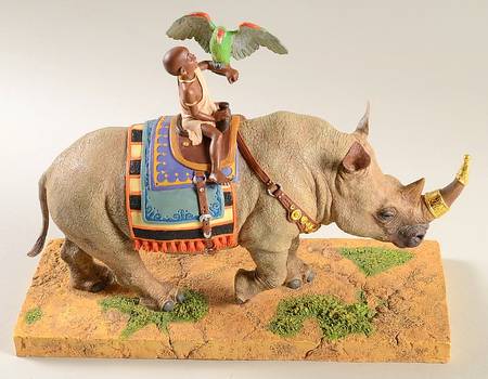 A Child Shall Lead Them Rhino Rider - Boxed