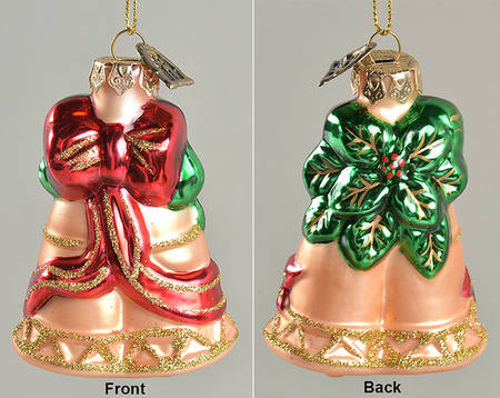 Museum Series Bells With Red Ribbon - No Box