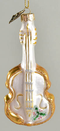 Museum Series White And Gold Violin - No Box