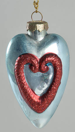 Museum Series Red Heart On Silver - No Box