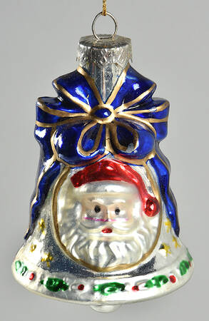 Museum Series Bell With Santa Face - No Box