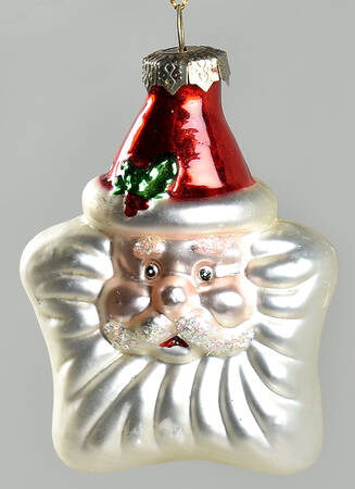 Museum Series Santa Face-Star Shaped - No Box