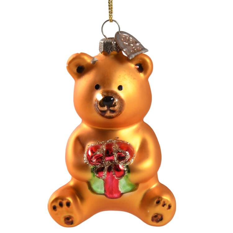 Museum Series Teddy Bear With Gift - No Box