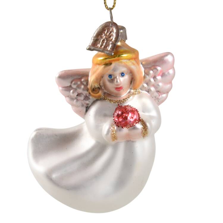 Museum Series Angel With Heart-White - No Box
