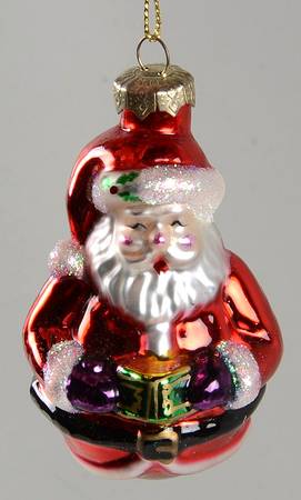 Museum Series Santa Holding Song Book - No Box