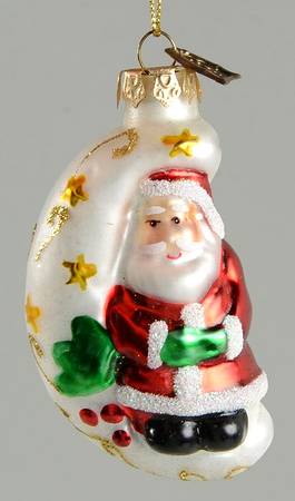 Museum Series Santa On Moon - No Box