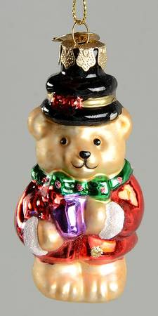 Museum Series Teddy Bear In Red Jacket - No Box