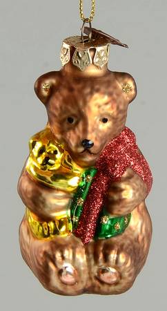 Museum Series Teddy Bear With Red Ribbon - No Box