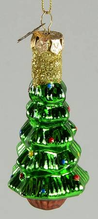 Museum Series Christmas Tree With Gold Top - No Box