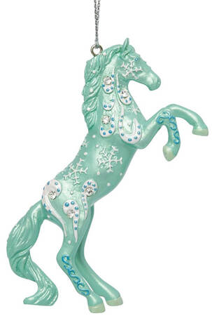 Trail of Painted Ponies Ornaments Christmas Season Squall - Boxed