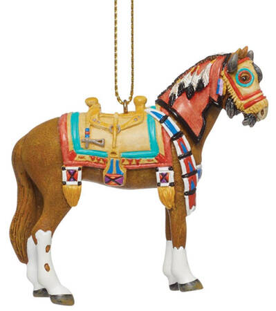 Trail of Painted Ponies Ornaments Buffalo Medicine - Boxed