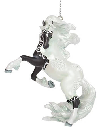 Trail of Painted Ponies Ornaments Yuletide Chantilly Lace - Boxed