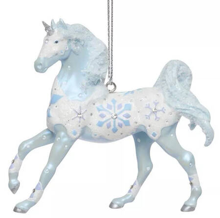 Trail of Painted Ponies Ornaments Christmas Snow Princess - Boxed