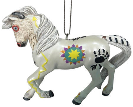 Trail of Painted Ponies Ornaments Tatanka Ska - Boxed