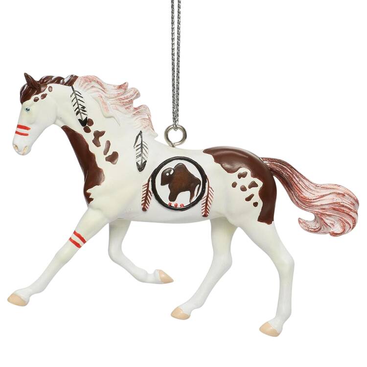 Trail of Painted Ponies Ornaments Medicine Hat - Boxed