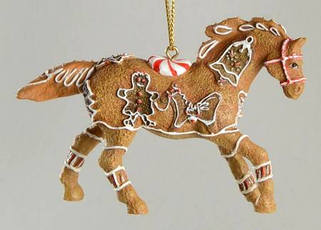 Trail of Painted Ponies Ornaments Gingerbread Pony - Boxed