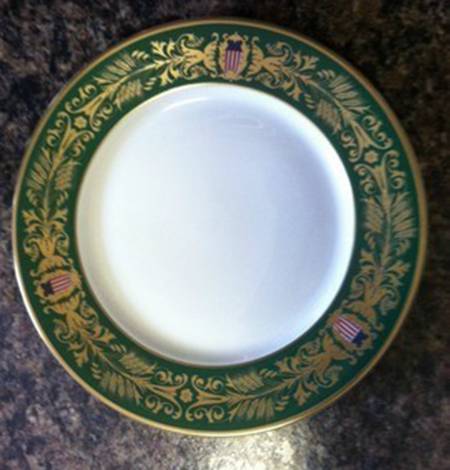 Us Congressional Millennium Serie 2002-Us Congressional Plate-Green - No Box