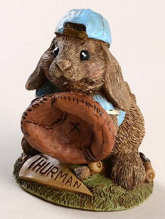 Wolfe Tracks Thurman--Rabbit With Baseball Mitt - No Box