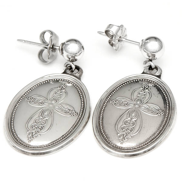 Twelve Days of Christmas Jewelry Cross - No Box