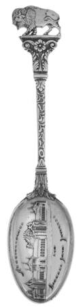 Sterling Souvenir Spoons by T C Tanke