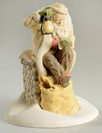 Legend of Santa Claus A Light On The Roof-Victorian - No Box