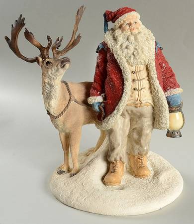 Legend of Santa Claus Santa & Blitzen - With Box 53